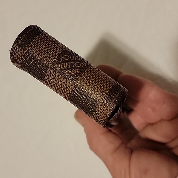 Authentic Louis Vuitton cigarette case in Damier ebene - Picture 5 of 7